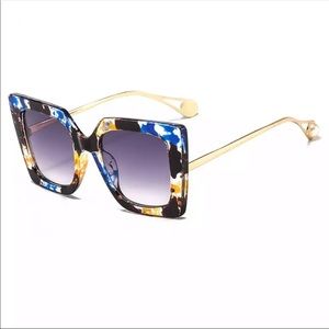 Vintage Square Sunglasses